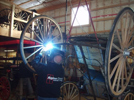 1902 McLaughlin Undercut Buddy - welding wheels