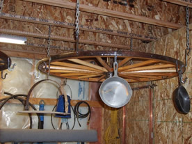 New Wheel Pot Rack